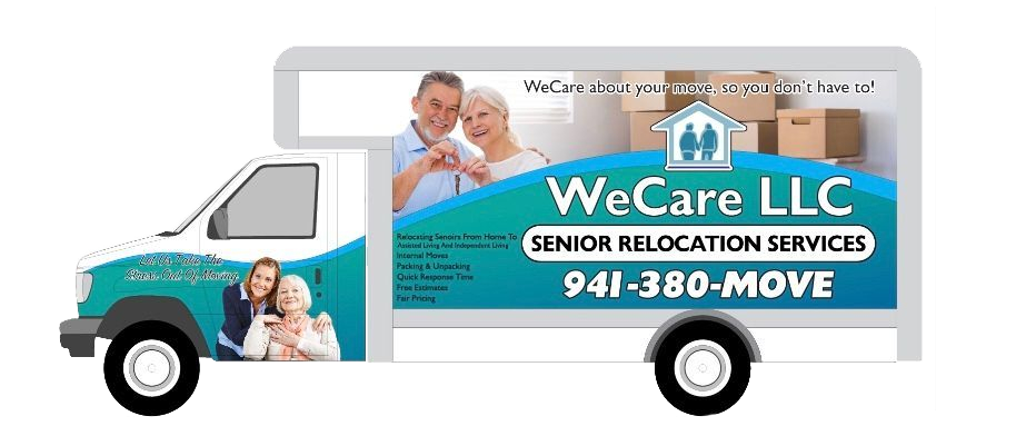 Rendering of WeCare moving truck